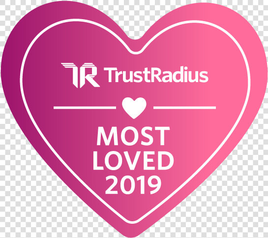 Trustradius Most Loved Award Badge   Heart  HD Png DownloadTransparent PNG