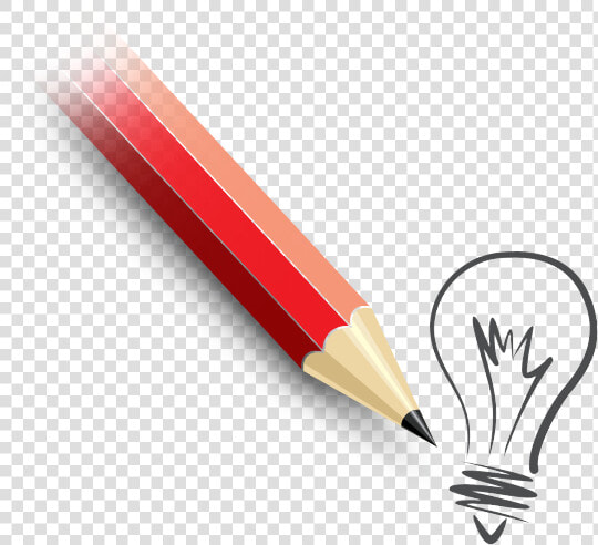 Red Couch Creative Ideas Using A Pencil   Creative Ideas For Graphic Designer  HD Png DownloadTransparent PNG