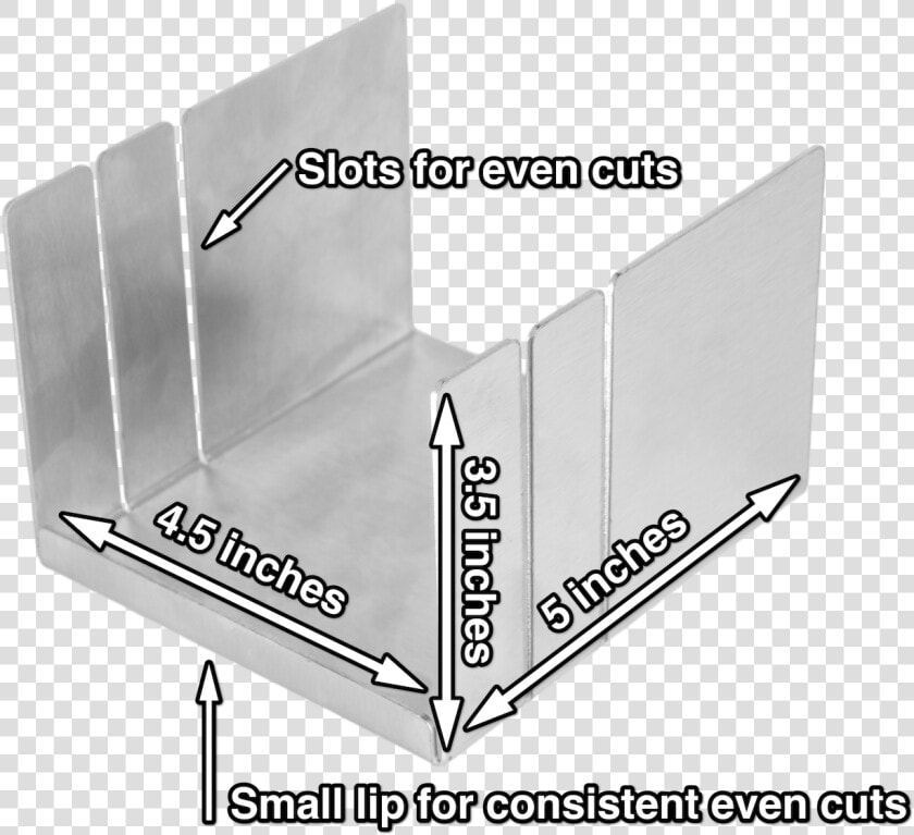 Stainless Steel Mitre Box For Soap Cutting miter Box   Paper  HD Png DownloadTransparent PNG