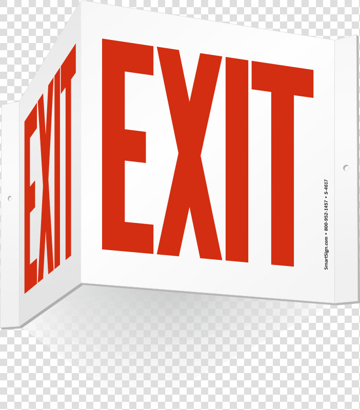 Exit Big Size Sign   Neon Exit Sign Clipart  HD Png DownloadTransparent PNG