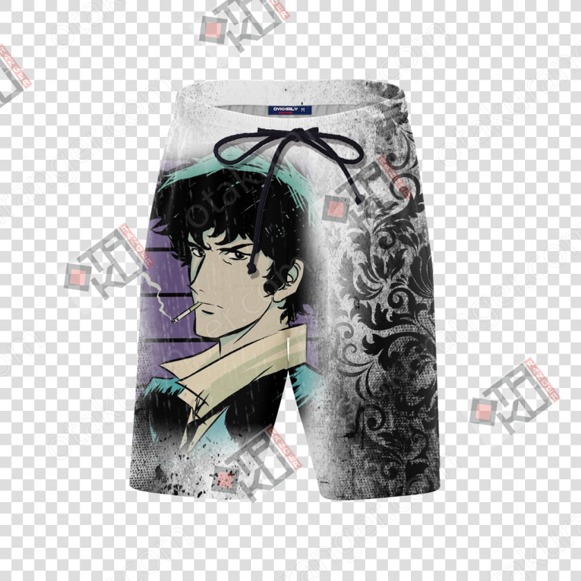 Cowboy Bebop Spike Spiegel Beach Shorts   Jotaro Star Platinum Hoodie  HD Png DownloadTransparent PNG