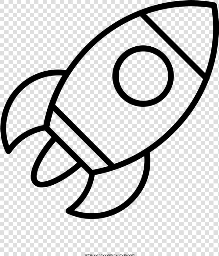 Rocket Coloring Page   Desenho De Um Foguete  HD Png DownloadTransparent PNG