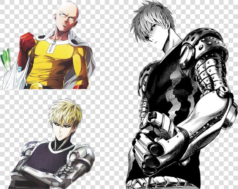 Genos Transparent Saitama   One Punch Genos Manga  HD Png DownloadTransparent PNG