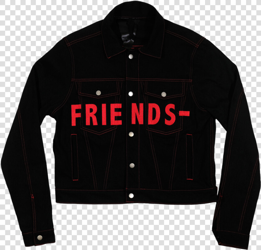 Friends Denim Jacket   Leather Jacket  HD Png DownloadTransparent PNG