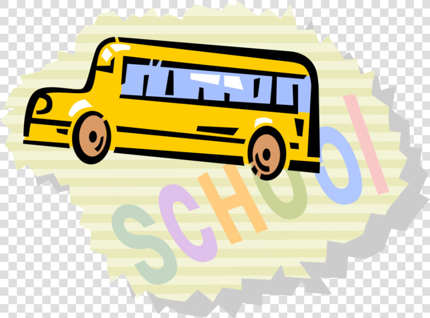 Vector Illustration Of Schoolbus Or School Bus Used   Tour Bus Service  HD Png DownloadTransparent PNG