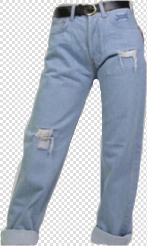  jeans  belt  clothing  png  aesthetic  blue  scrunchies   Ripped Mom Jeans Png  Transparent PngTransparent PNG