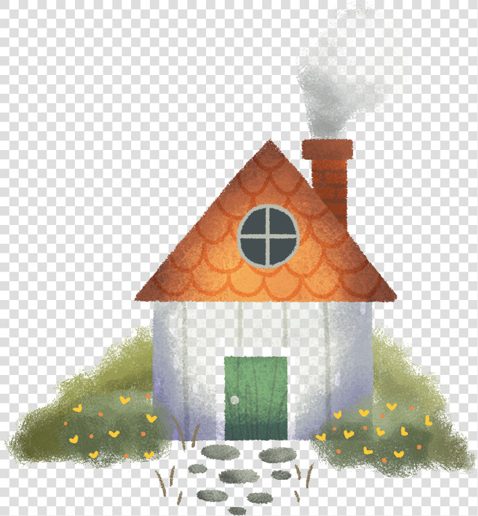 Cartoon House Chimney Png Download   Cartoon House With Chimney  Transparent PngTransparent PNG