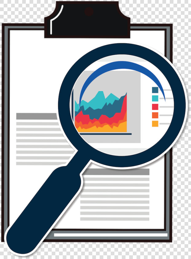 Transparent Report Icon Png   Report Magnifying Glass Icon  Png DownloadTransparent PNG