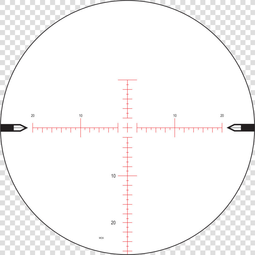 Nightforce Atacr F1 Reticles  HD Png DownloadTransparent PNG