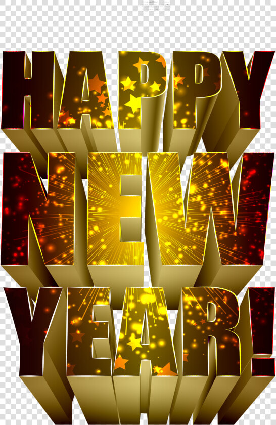  happynewyear  text  3d  freetoedit   Happy New Year Text Png  Transparent PngTransparent PNG