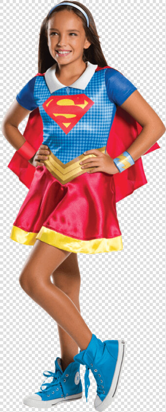 Dc Superhero Girls Supergirl Costume  HD Png DownloadTransparent PNG