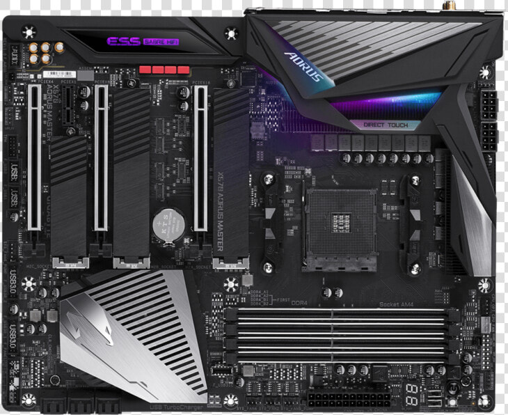 Gigabyte Aorus Master X570  HD Png DownloadTransparent PNG