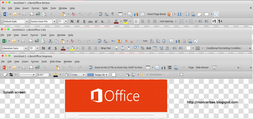 Download Microsoft Office 2013 Theme For Libreoffice   Libreoffice Microsoft Theme  HD Png DownloadTransparent PNG