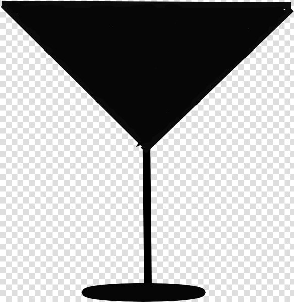 Transparent Martini Glass Clipart   Black Martini Glass Clipart  HD Png DownloadTransparent PNG