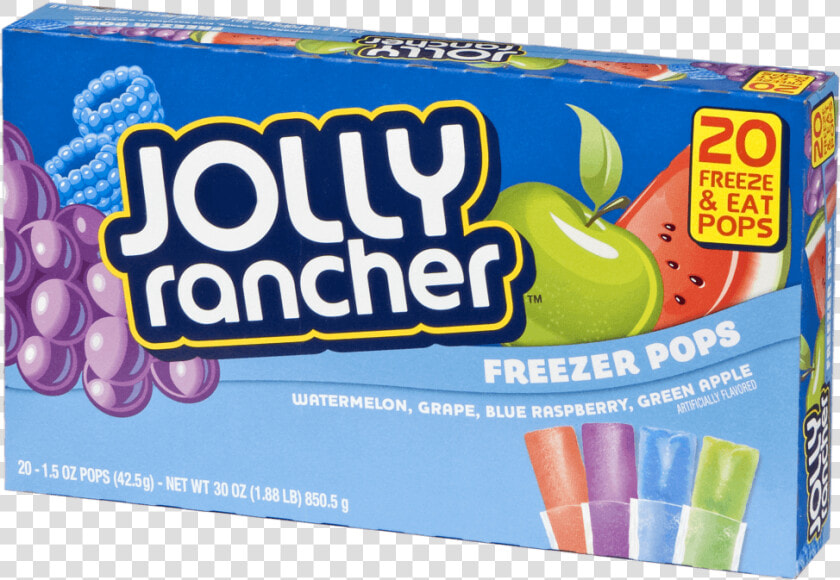 Jolly Rancher 20ct     Jolly Rancher Popsicles Carbs  HD Png DownloadTransparent PNG