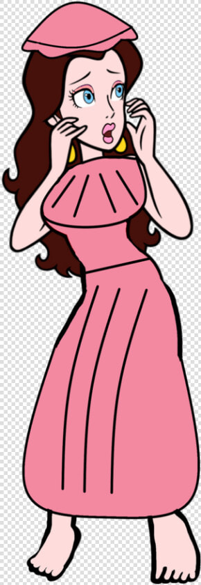 Peach Pj amp    Mario Pauline Wedding Dress  HD Png DownloadTransparent PNG