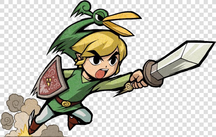 Dash Attack Zeldapedia Fandom   Link In Minish Cap  HD Png DownloadTransparent PNG