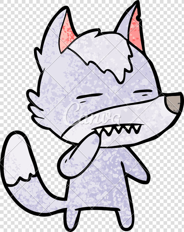 Transparent Wolf Face Clipart   Hvordan Tegner Man En Ulv  HD Png DownloadTransparent PNG