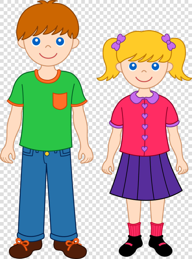 Girlfriends C   Brother And Sister Clipart  HD Png DownloadTransparent PNG