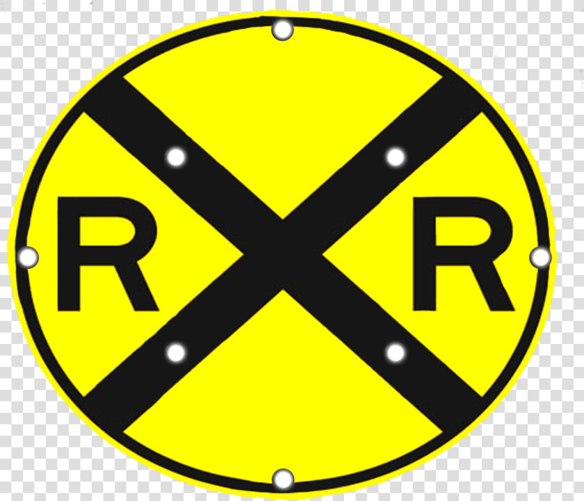 W10 1 Railroad Advance Warning Sign   Sas Sndp Yogam College  Konni  HD Png DownloadTransparent PNG