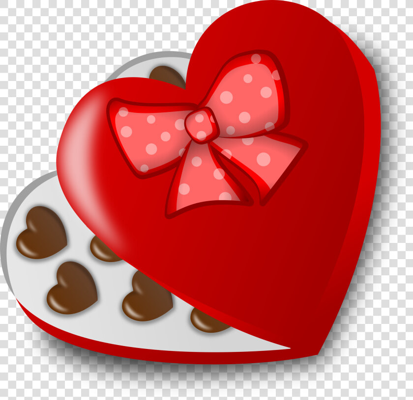 Transparent Valentines Candy Png   Box Of Chocolates Clip Art  Png DownloadTransparent PNG