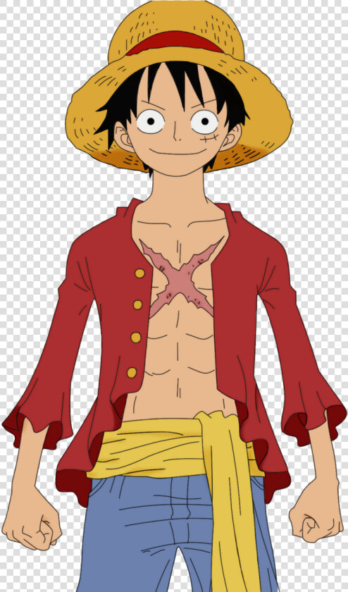 One Piece Whole Body Luffy   One Piece Luffy Png  Transparent PngTransparent PNG