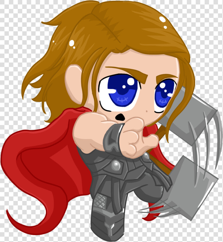 Drawing Capes Avengers Fan Art   Thor Avengers Cartoon Characters  HD Png DownloadTransparent PNG