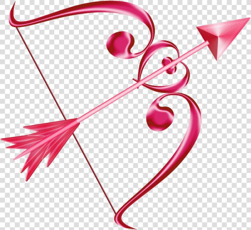  cupid  bow  arrow  ninagarman  freetoedit   Pink Bow And Arrow Png  Transparent PngTransparent PNG