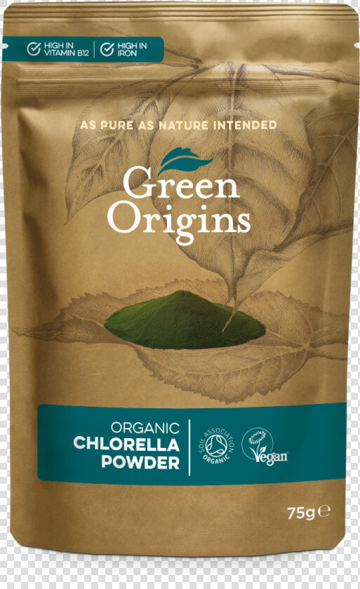 Green Origins Spirulina Powder Organic  HD Png DownloadTransparent PNG