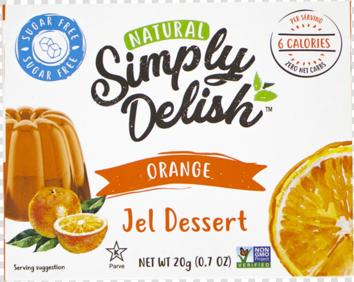 Simply Delish Peach Jel Dessert  HD Png DownloadTransparent PNG