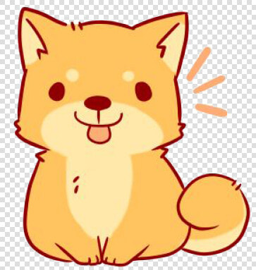 Shiba Inu Clipart Chibi   Cute Shiba Inu Sticker  HD Png DownloadTransparent PNG