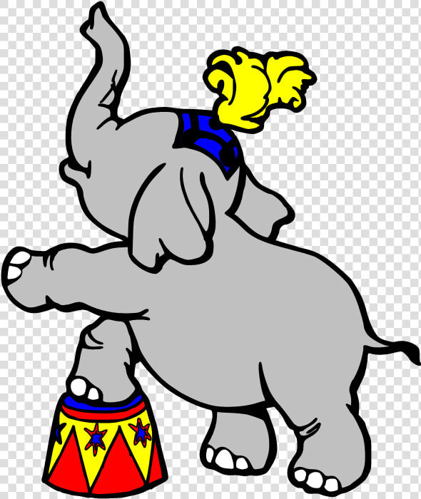 Transparent Circus Animals Png   Circus Elephant Clipart  Png DownloadTransparent PNG