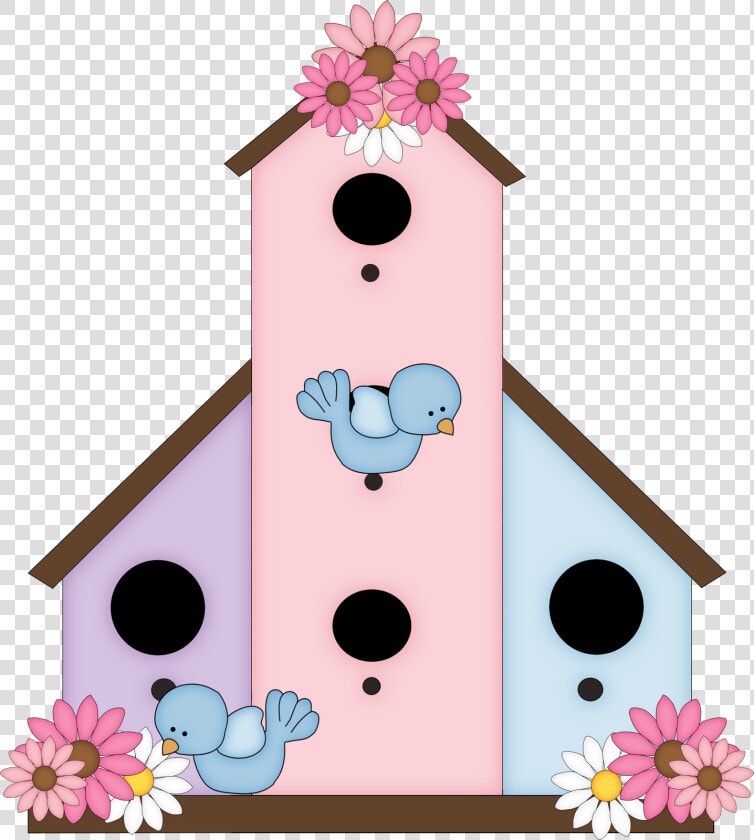 Cute Birdhouse Clipart Free Images Clipartandscrap   Cute Bird House Images Clipart  HD Png DownloadTransparent PNG