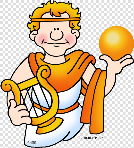 Greek Clipart Apollo God   Gods And Goddesses Clipart  HD Png DownloadTransparent PNG