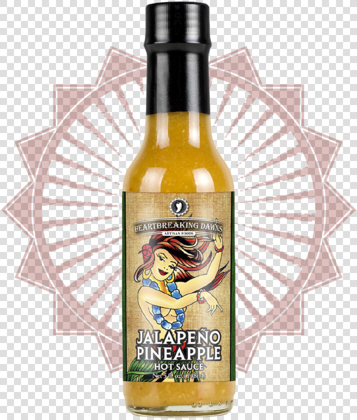 Jalapeno Pineapple Hot Sauce   Best Sauce Label Design  HD Png DownloadTransparent PNG