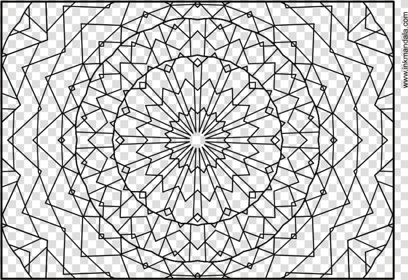 Mandala Full Page April 2020 Coloring Sheets For Kids   Hypnosis Video  HD Png DownloadTransparent PNG