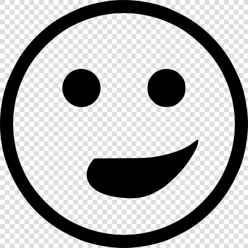 Grin Smile Deep Irony   Smiley  HD Png DownloadTransparent PNG