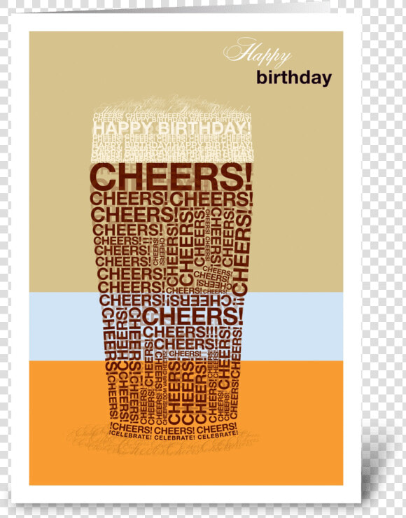 Birthday Beer Greeting Card   Bday Cards With Beer  HD Png DownloadTransparent PNG