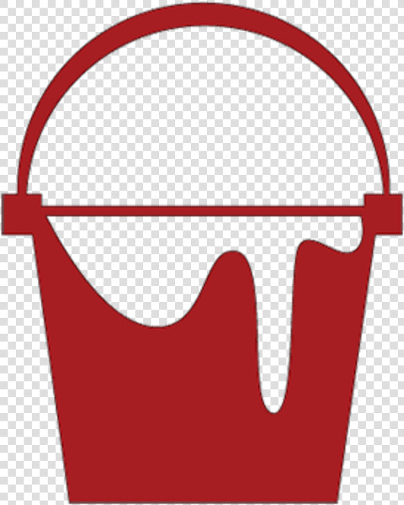 Paint Bucket Icon Min   Paint Bucket Icon Red  HD Png DownloadTransparent PNG