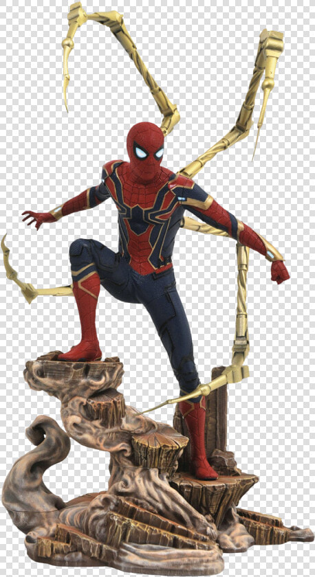 Infinity War   Iron Spider Man Figure  HD Png DownloadTransparent PNG