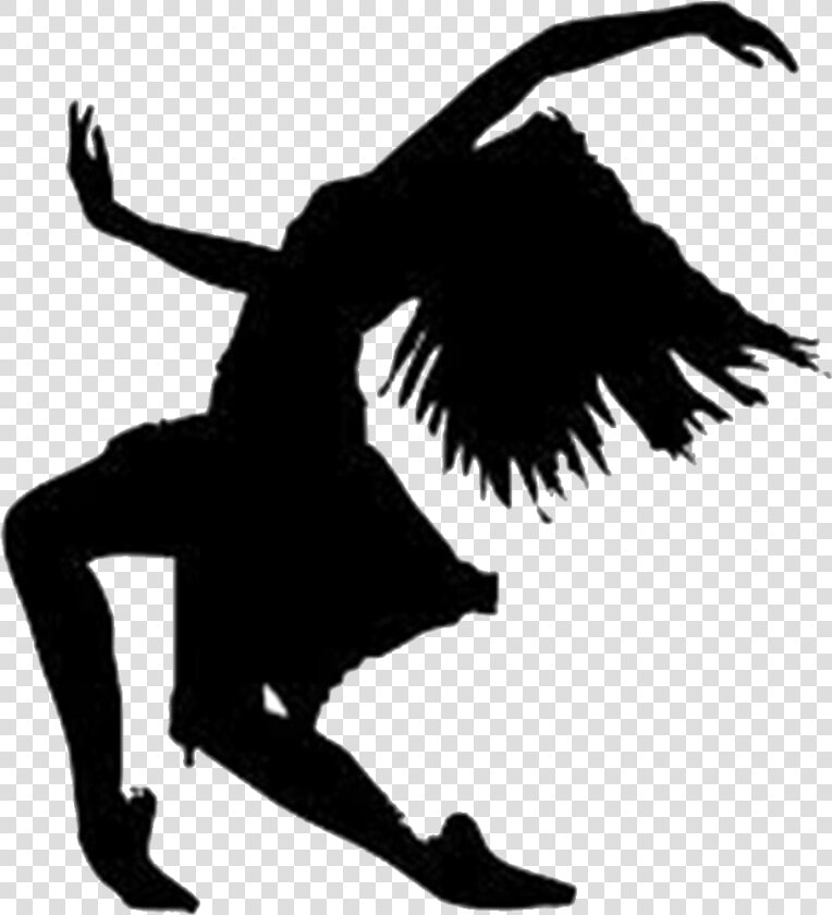 Silhouette Ballet Contemporary Dance Clip Art   Lasso Cowboy Clip Art  HD Png DownloadTransparent PNG