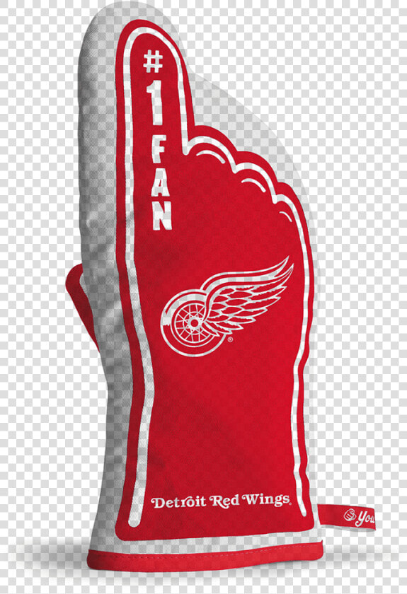 Detroit Red Wings Oven Mitt   Detroit Red Wings  HD Png DownloadTransparent PNG