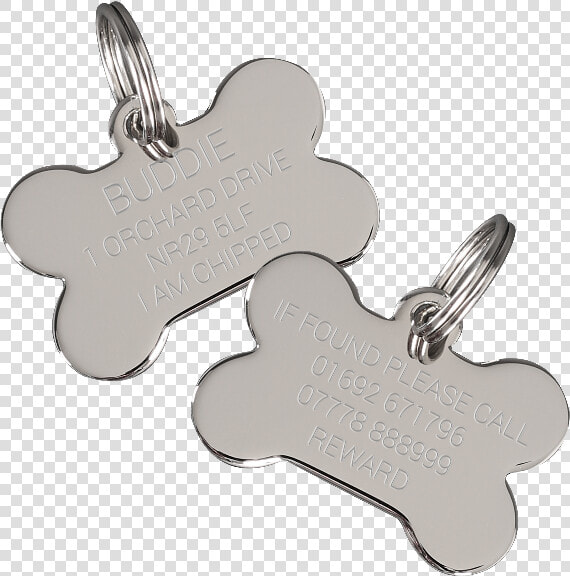 Dog Bone Tag Png   Dog Id Tag Transparent  Png DownloadTransparent PNG