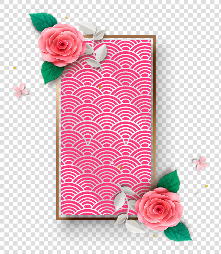 Is Exquisite Fashion Pink Flower Decoration Vector  HD Png DownloadTransparent PNG