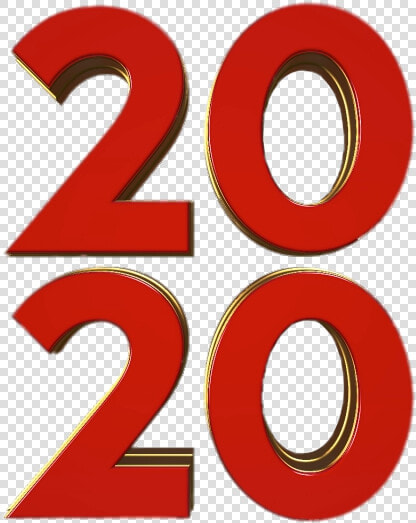 Happy New Year 2020 Two Rows  HD Png DownloadTransparent PNG