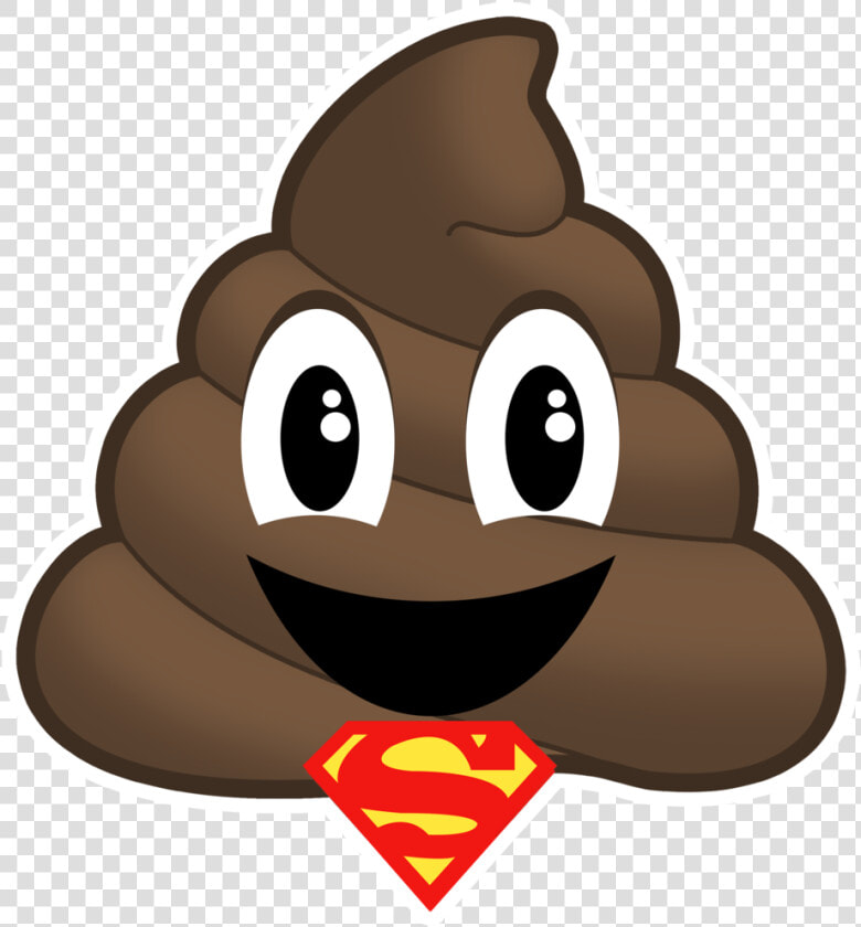 Super Poop Emoji   Transparent Poop Emoji  HD Png DownloadTransparent PNG