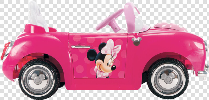 Car Minnie Mouse Battery Electric Vehicle Chevrolet   Disney Minnie Girls 6 Volt Battery Powered Electric  HD Png DownloadTransparent PNG