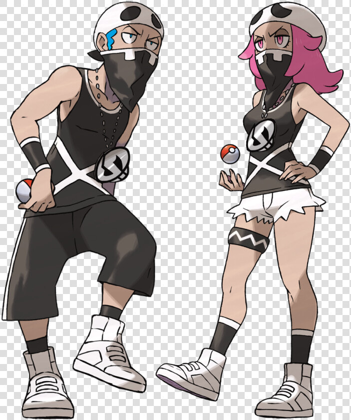 Transparent Alolan Meowth Png   Team Skull  Png DownloadTransparent PNG