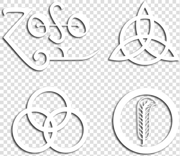 Symbols Led Zeppelin Logo  HD Png DownloadTransparent PNG