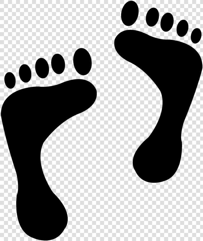 Footprint Infant Clip Art   Foot Trace  HD Png DownloadTransparent PNG